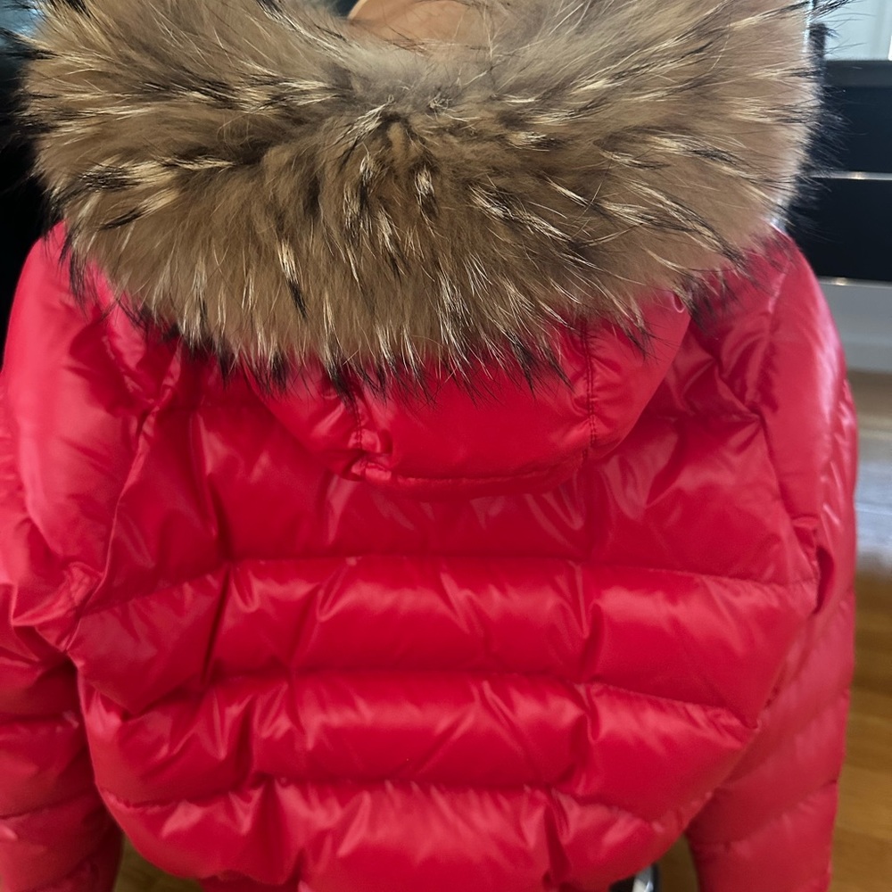 SOLD- MONCLER WOMEN’S PUFFER JACKET WITH REAL FUR